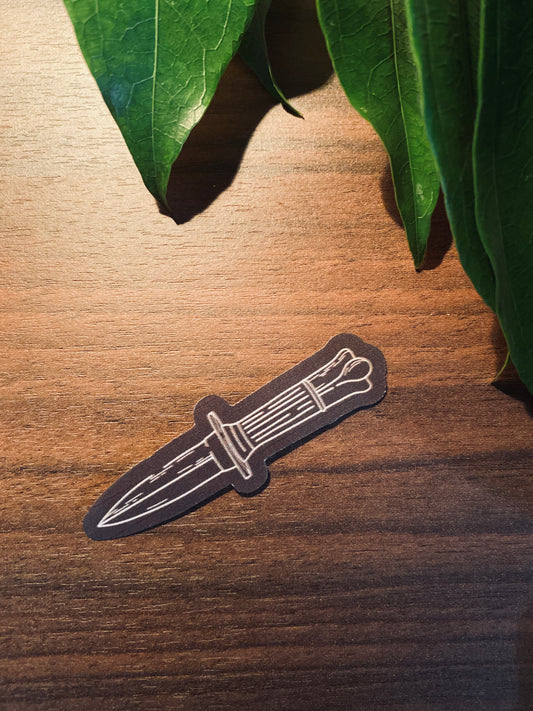 Dagger Sticker